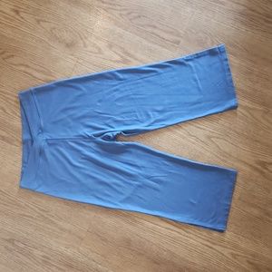 Athleta blue yoga capris